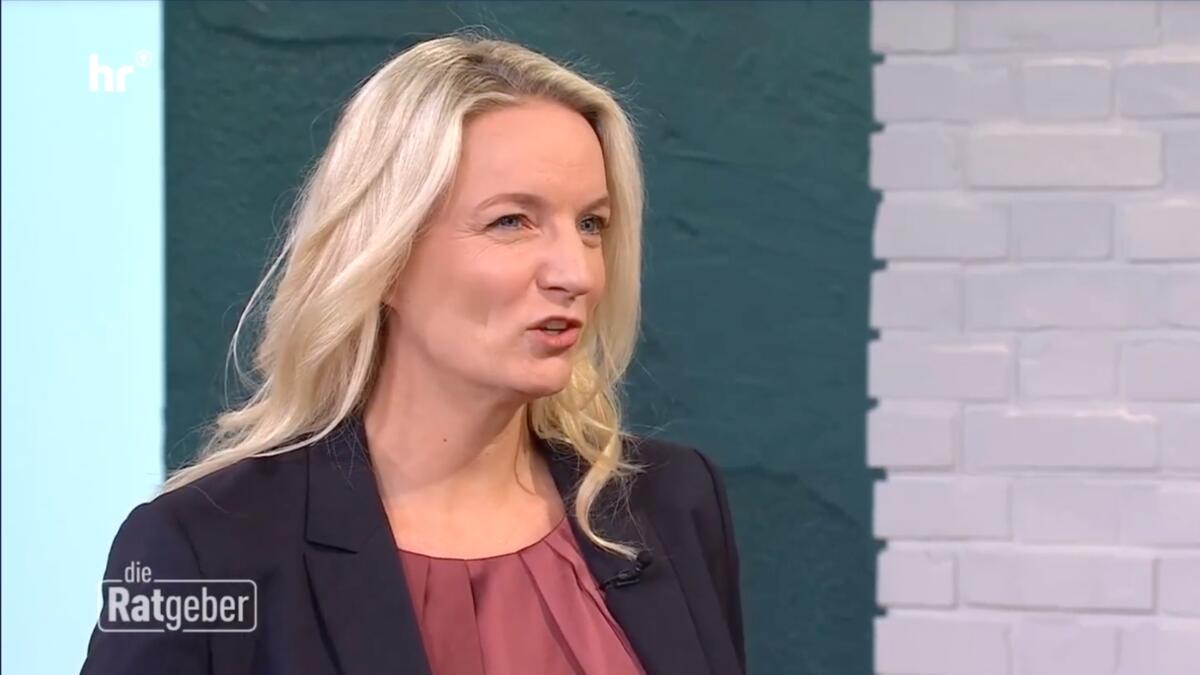 Martina Peukert als KI-Expertin im HR Fernsehen Die Ratgeber